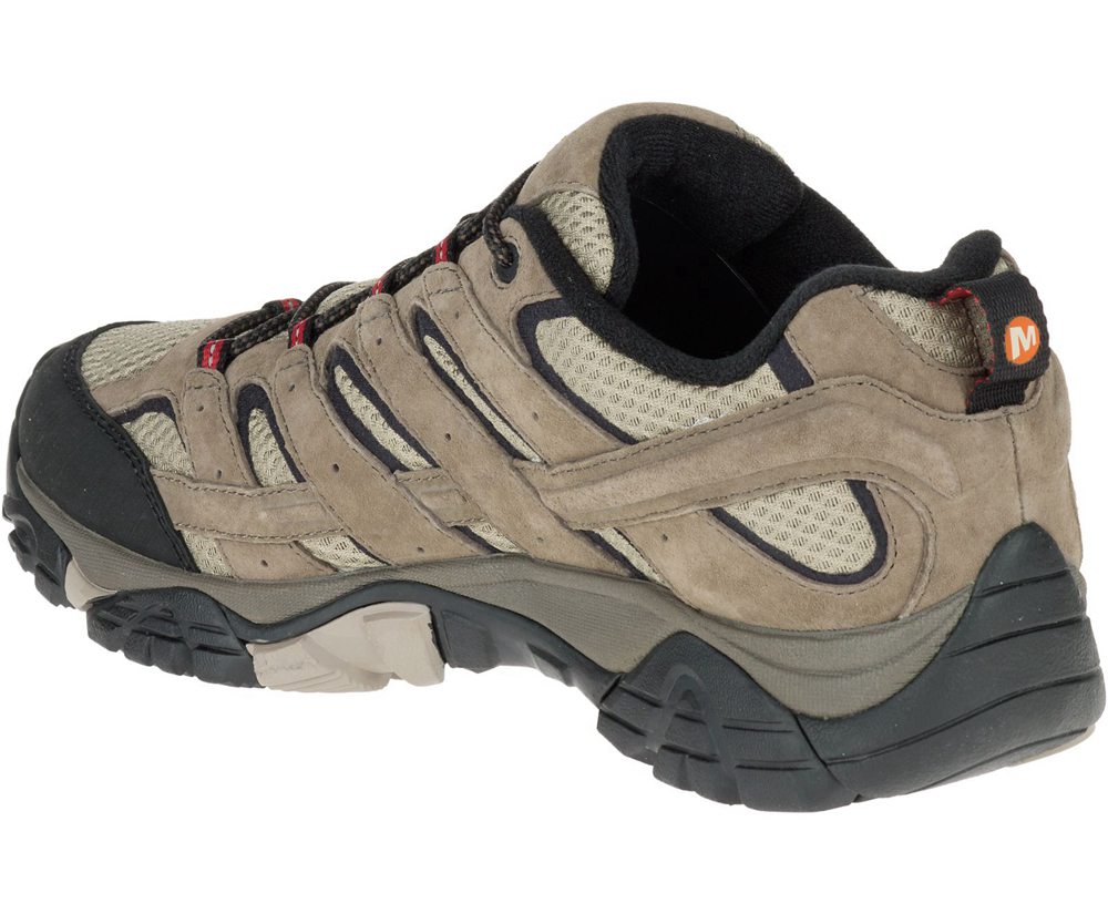 Merrell Hiking Shoes Brown - Moab 2 Waterproof Wide Width - Mens 23OYZFWRN